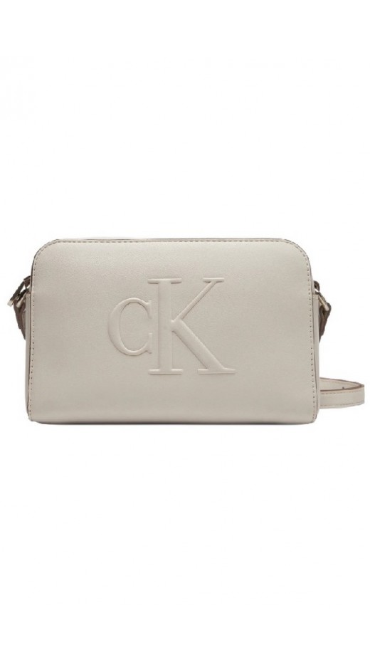 CALVIN KLEIN JEANS SCULPTED EW CAMERA BAG20 ΤΣΑΝΤΑ ΓΥΝΑΙΚΕΙΑ OFF WHITE
