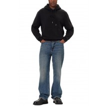 CALVIN KLEIN JEANS 350GSM FLEECE GIFT GIVING HOODIE ΜΠΛΟΥΖΑ ΦΟΥΤΕΡ ΑΝΔΡΙΚΗ BLACK