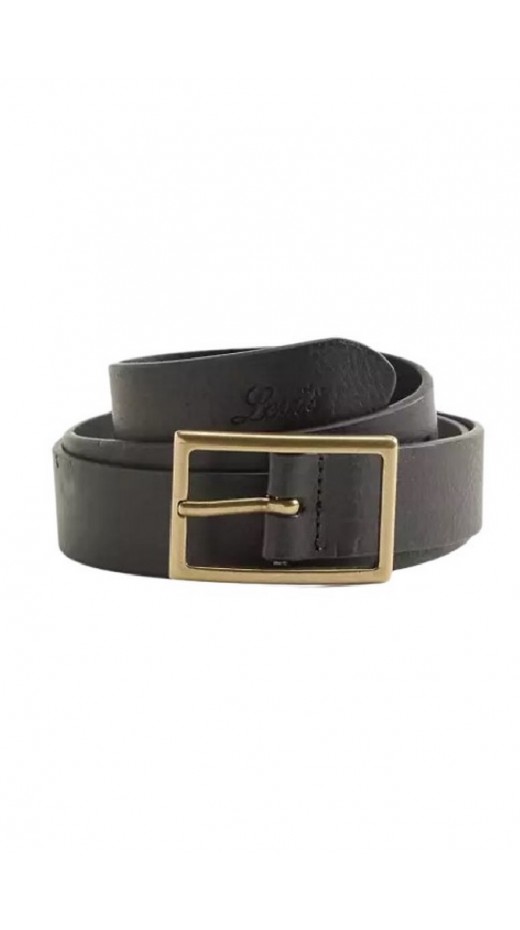LEVIS® RECTANGLE BUCKLE BELT ΖΩΝΗ ΓΥΝΑΙΚΕΙΑ BLACK
