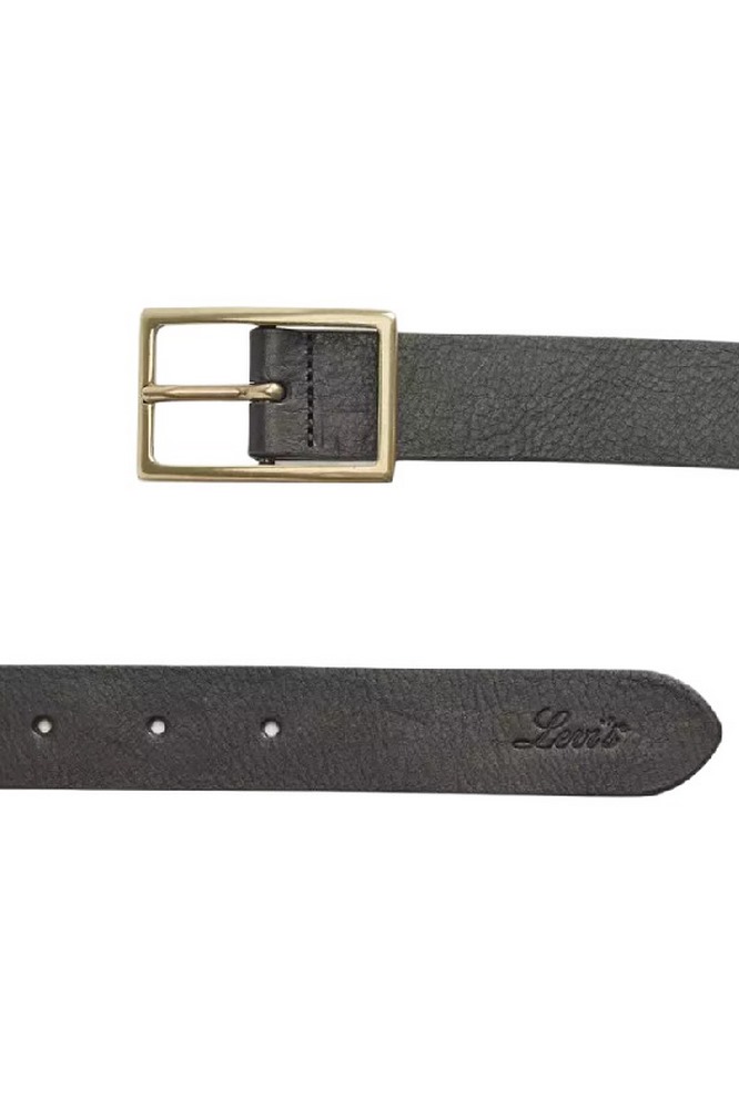 LEVIS® RECTANGLE BUCKLE BELT ΖΩΝΗ ΓΥΝΑΙΚΕΙΑ BLACK