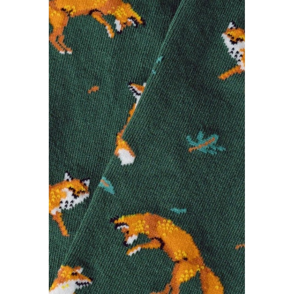 JIMMY LION DUSK FOX SOCKS ΚΑΛΤΣΕΣ GREEN