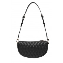 GUESS VALLA MINI TOP ZIP SHLDR BAG ΤΣΑΝΤΑ ΓΥΝΑΙΚΕΙΑ BLACK