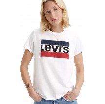 LEVIS THE PERFECT TEE SPORTSWEAR LOG T-SHIRT ΜΠΛΟΥΖΑ ΓΥΝΑΙΚΕΙΑ WHITE