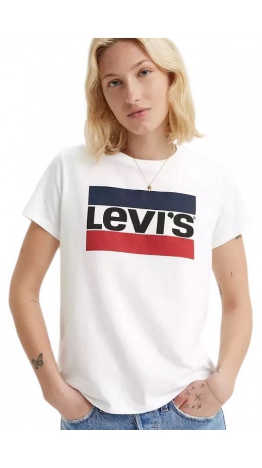 LEVIS THE PERFECT TEE SPORTSWEAR LOG T-SHIRT ΜΠΛΟΥΖΑ ΓΥΝΑΙΚΕΙΑ WHITE