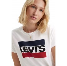 LEVIS THE PERFECT TEE SPORTSWEAR LOG T-SHIRT ΜΠΛΟΥΖΑ ΓΥΝΑΙΚΕΙΑ WHITE
