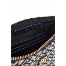 TOMMY HILFIGER JACQUARD SHOULDER POUCH ΤΣΑΝΤΑ ΓΥΝΑΙΚΕΙΑ NAVY