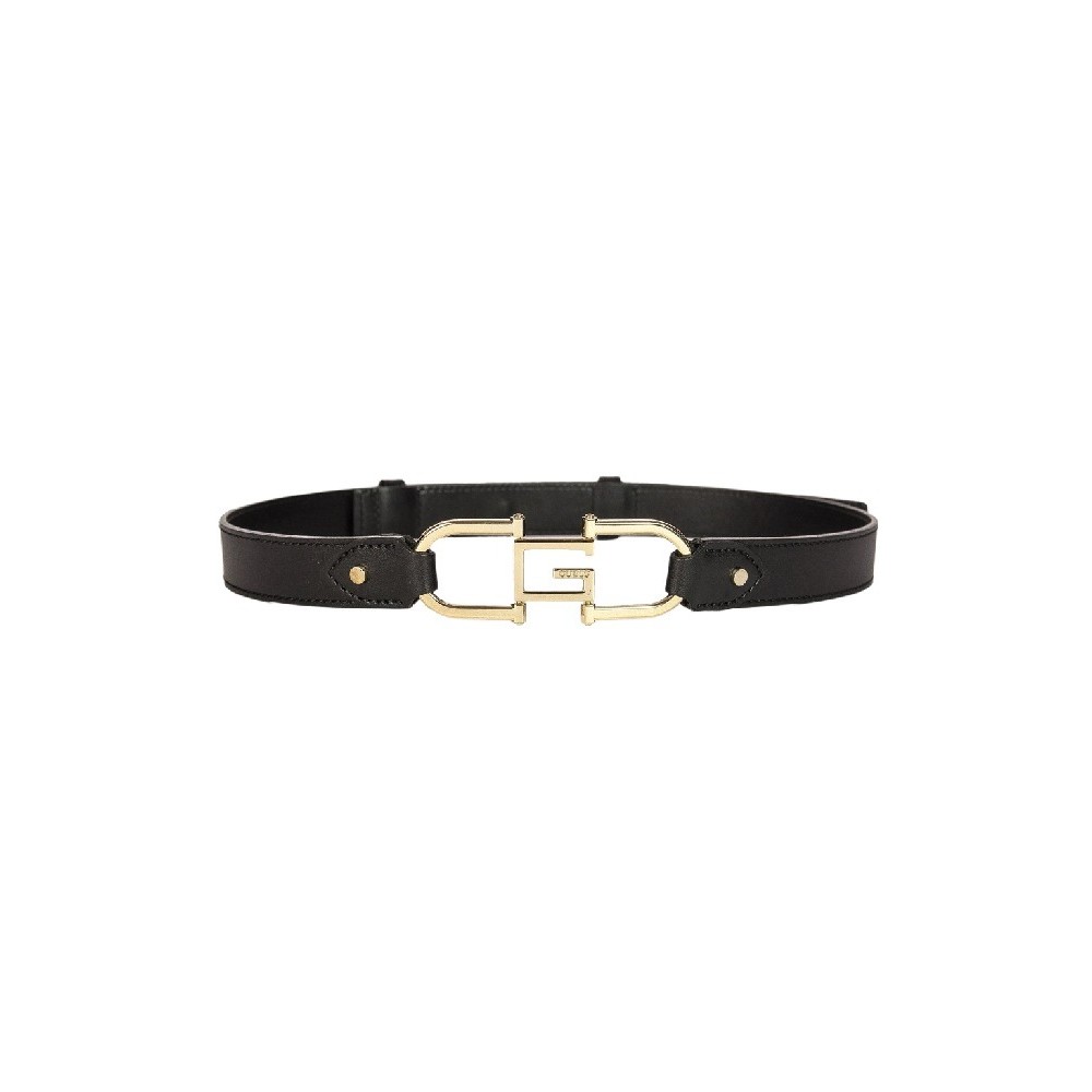 GUESS NELKA NOT ADJ SOFT WAIST BELT ΖΩΝΗ ΓΥΝΑΙΚΕΙΑ BLACK