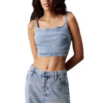 CALVIN KLEIN JEANS DENIM BRALETTE ΤΟΠ ΓΥΝΑΙΚΕΙΟ DENIM LIGHT