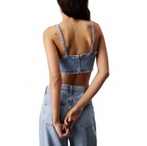 CALVIN KLEIN JEANS DENIM BRALETTE ΤΟΠ ΓΥΝΑΙΚΕΙΟ DENIM LIGHT