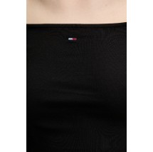 TOMMY JEANS SLIM ESSENTIAL BOAT NECK L ΜΠΛΟΥΖΑ ΓΥΝΑΙΚΕΙΑ BLACK