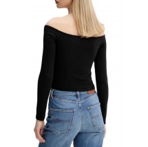 TOMMY JEANS SLIM ESSENTIAL BOAT NECK L ΜΠΛΟΥΖΑ ΓΥΝΑΙΚΕΙΑ BLACK