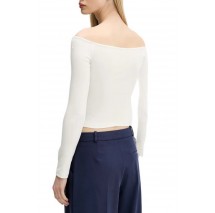 TOMMY JEANS SLIM ESSENTIAL BOAT NECK L ΜΠΛΟΥΖΑ ΓΥΝΑΙΚΕΙΑ OFF WHITE