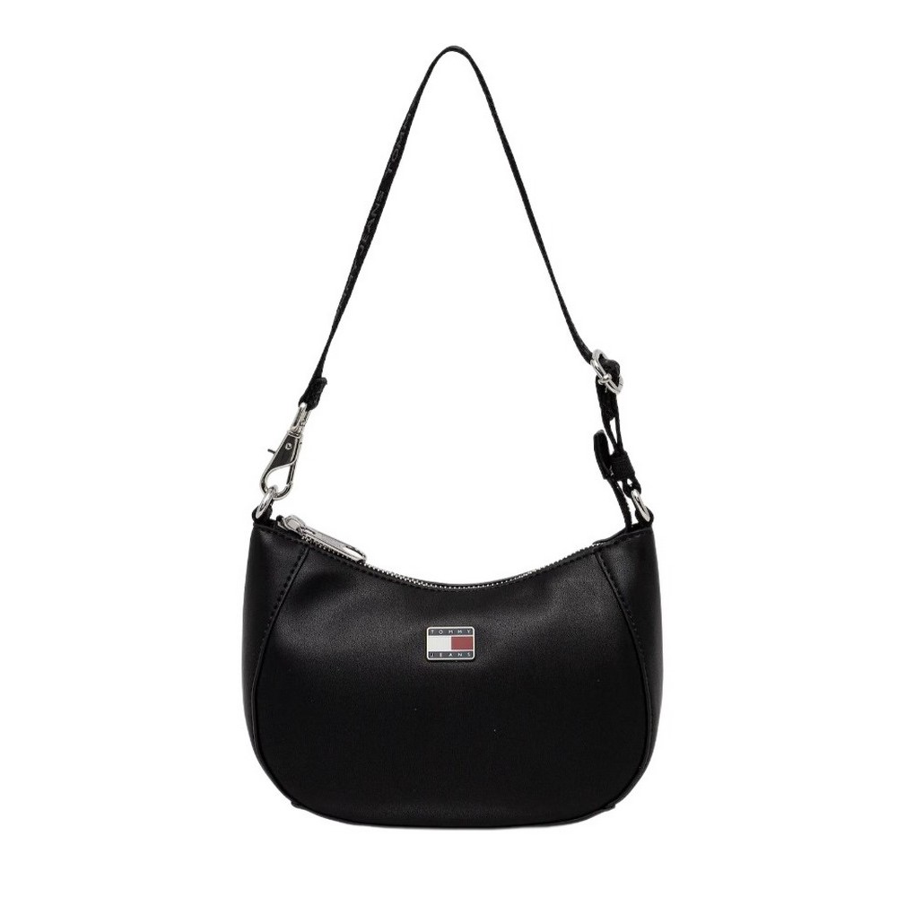 TOMMY JEANS DAILY ELEVATED SHOULDER BAG ΤΣΑΝΤΑ ΓΥΝΑΙΚΕΙΑ BLACK