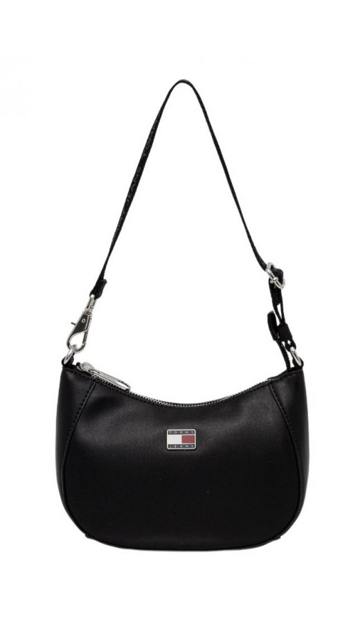 TOMMY JEANS DAILY ELEVATED SHOULDER BAG ΤΣΑΝΤΑ ΓΥΝΑΙΚΕΙΑ BLACK