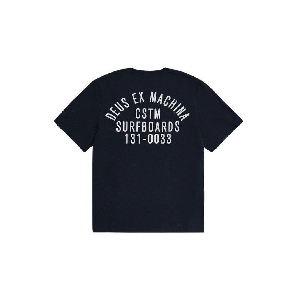 DEUS RECOIL TEE T-SHIRT ΜΠΛΟΥΖΑ ΑΝΔΡΙΚΗ BLACK