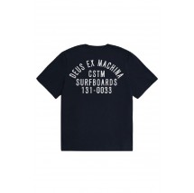 DEUS RECOIL TEE T-SHIRT ΜΠΛΟΥΖΑ ΑΝΔΡΙΚΗ BLACK