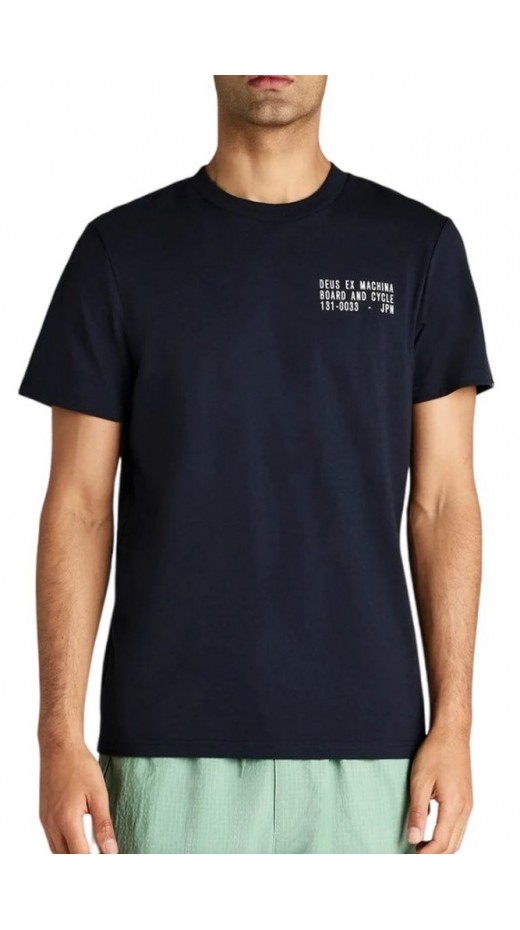 DEUS RECOIL TEE T-SHIRT ΜΠΛΟΥΖΑ ΑΝΔΡΙΚΗ BLACK