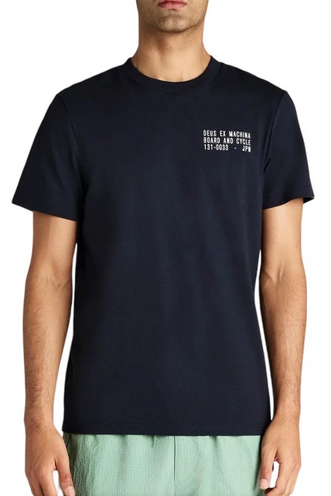 DEUS RECOIL TEE T-SHIRT ΜΠΛΟΥΖΑ ΑΝΔΡΙΚΗ BLACK
