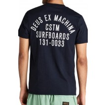 DEUS RECOIL TEE T-SHIRT ΜΠΛΟΥΖΑ ΑΝΔΡΙΚΗ BLACK
