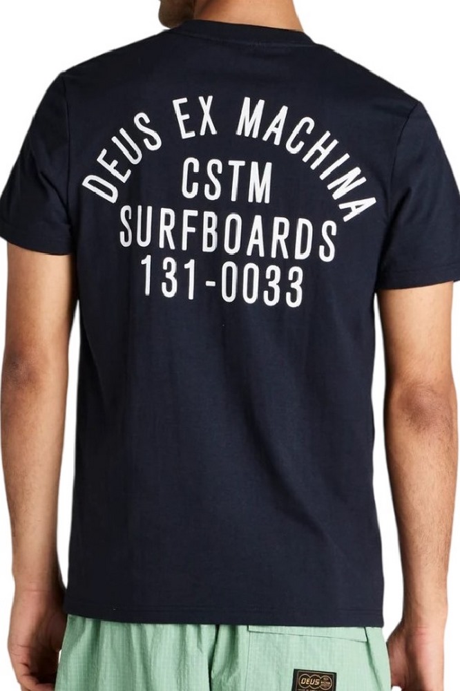 DEUS RECOIL TEE T-SHIRT ΜΠΛΟΥΖΑ ΑΝΔΡΙΚΗ BLACK