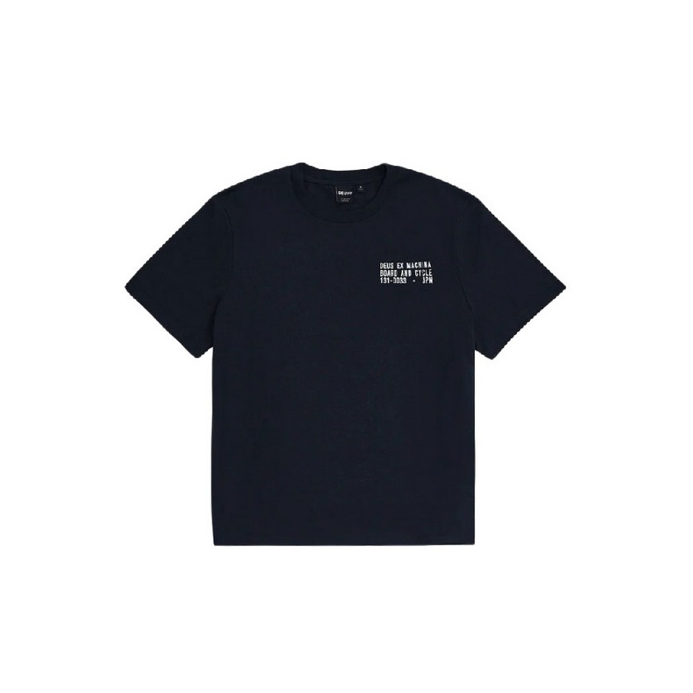DEUS RECOIL TEE T-SHIRT ΜΠΛΟΥΖΑ ΑΝΔΡΙΚΗ BLACK