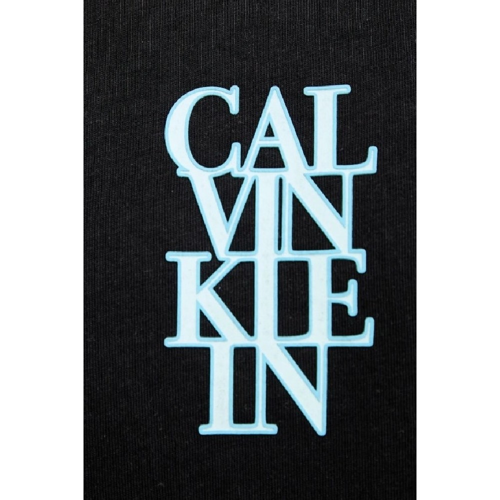 CALVIN KLEIN  OVERSIZE BOLD LOGO TEE T-SHIRT ΜΠΛΟΥΖΑ ΑΝΔΡΙΚΗ BLACK
