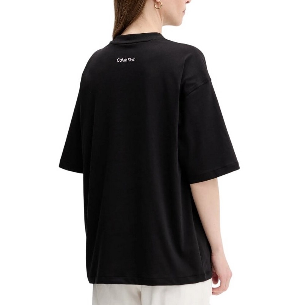 CALVIN KLEIN  OVERSIZE BOLD LOGO TEE T-SHIRT ΜΠΛΟΥΖΑ ΑΝΔΡΙΚΗ BLACK