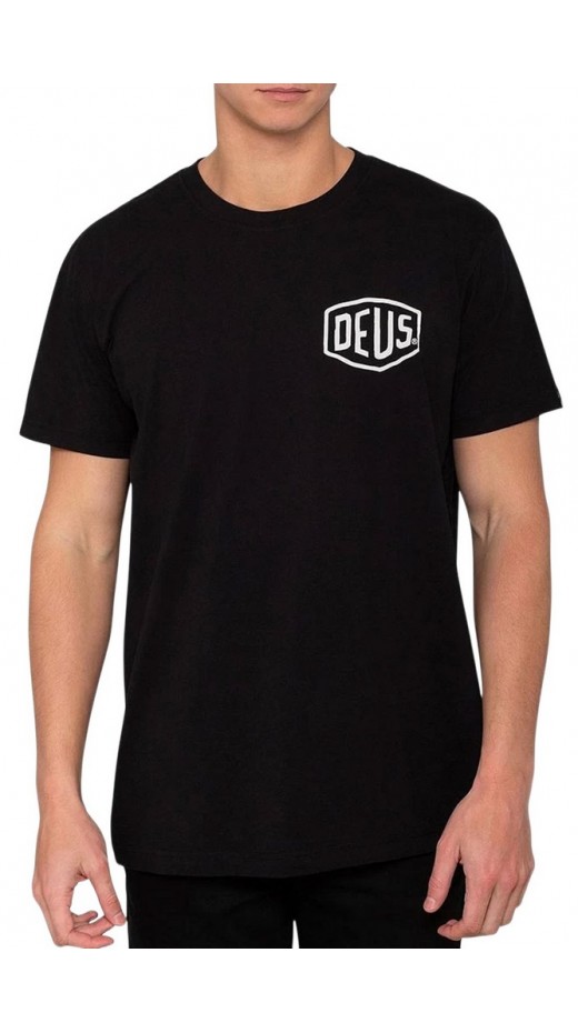 DEUS TOKYO ADDRESS TDMW41808R T-SHIRT ΜΠΛΟΥΖΑ ΑΝΔΡΙΚΗ BLACK