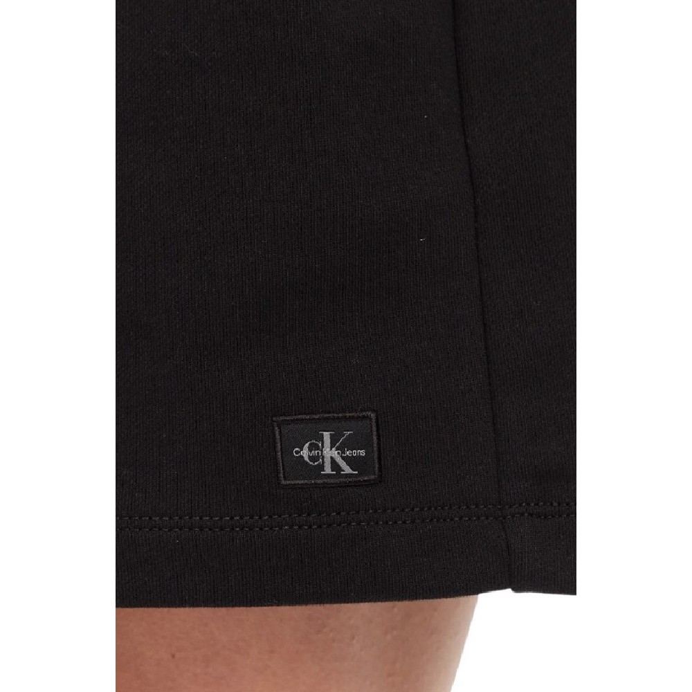 CALVIN KLEIN JEANS WOVEN LABEL SHORTS ΣΟΡΤΣ ΓΥΝΑΙΚΕΙΟ BLACK