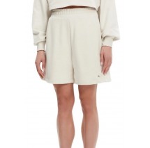 CALVIN KLEIN JEANS WOVEN LABEL SHORTS ΣΟΡΤΣ ΓΥΝΑΙΚΕΙΟ ECRU