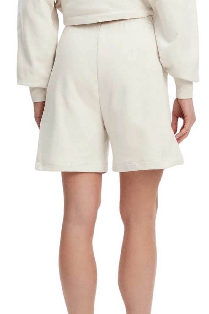 CALVIN KLEIN JEANS WOVEN LABEL SHORTS ΣΟΡΤΣ ΓΥΝΑΙΚΕΙΟ ECRU