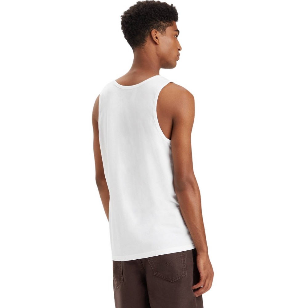 LEVIS HOUSEMARK TANK A72560000 ΜΠΛΟΥΖΑ ΑΝΔΡΙΚΗ BRIGHT WHITE