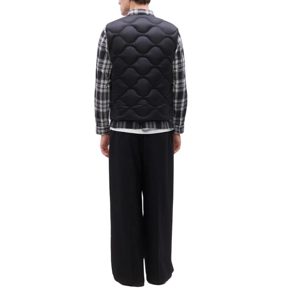 CALVN KLEIN JEANS SLVSS FEATHERWEIGHT NYLON CHNNL ΓΙΛΕΚΟ ΑΝΔΡΙΚΟ BLACK