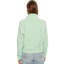 GUESS JEANS REG HALF ZIP SWEATSH ΜΠΛΟΥΖΑ ΦΟΥΤΕΡ ΓΥΝΑΙΚΕΙΑ MINT