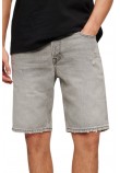 SUPERDRY VINTAGE STRAIGHT SHORT ΒΕΡΜΟΥΔΑ ΑΝΔΡΙΚΗ WASHED GREY