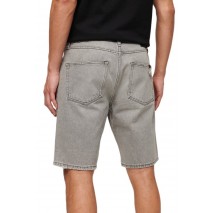 SUPERDRY VINTAGE STRAIGHT SHORT ΒΕΡΜΟΥΔΑ ΑΝΔΡΙΚΗ WASHED GREY