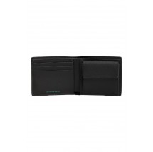 TOMMY HILFIGER  LEATHER CC & COIN ΠΟΡΤΟΦΟΛΙ ΑΝΔΡΙΚΟ BLACK