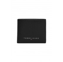TOMMY HILFIGER  LEATHER CC & COIN ΠΟΡΤΟΦΟΛΙ ΑΝΔΡΙΚΟ BLACK