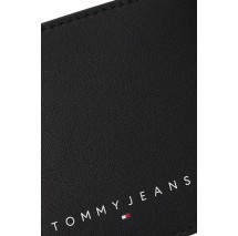 TOMMY HILFIGER  LEATHER CC & COIN ΠΟΡΤΟΦΟΛΙ ΑΝΔΡΙΚΟ BLACK