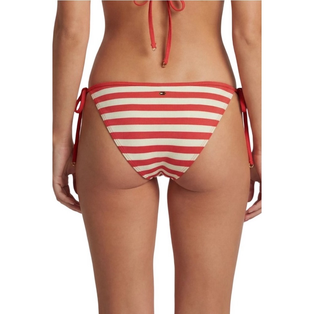 TOMMY HILFIGER V STRING SIDE TIE ΜΑΓΙΟ ΓΥΝΑΙΚΕΙΟ RED