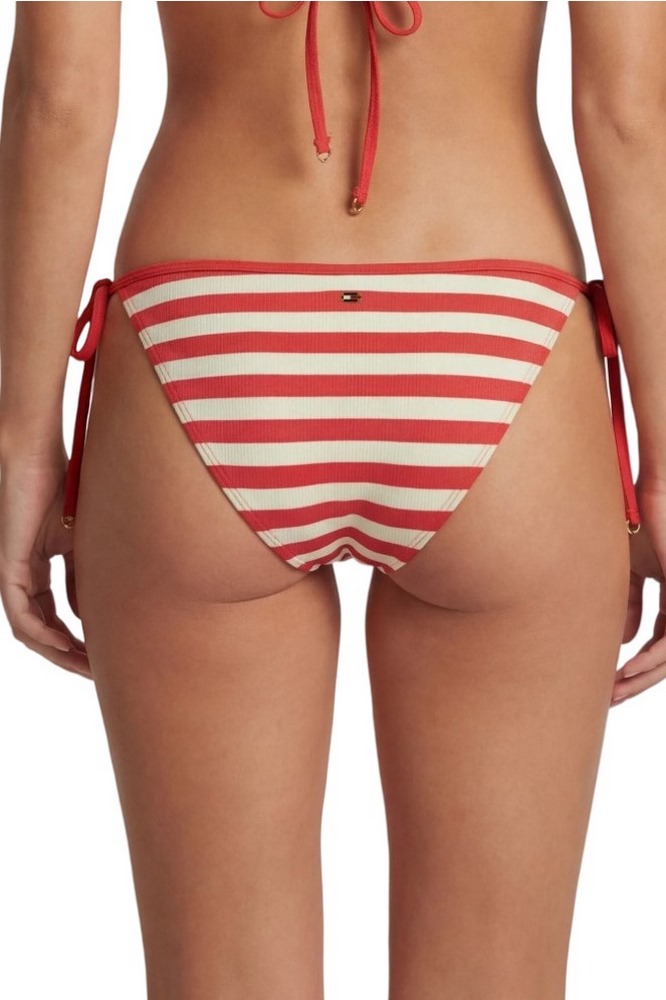 TOMMY HILFIGER V STRING SIDE TIE ΜΑΓΙΟ ΓΥΝΑΙΚΕΙΟ RED