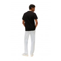 TOMMY JEANS SLIM WAFFLE SCRIPT TEE T-SHIRT ΜΠΛΟΥΖΑ ΑΝΔΡΙΚΗ BLACK