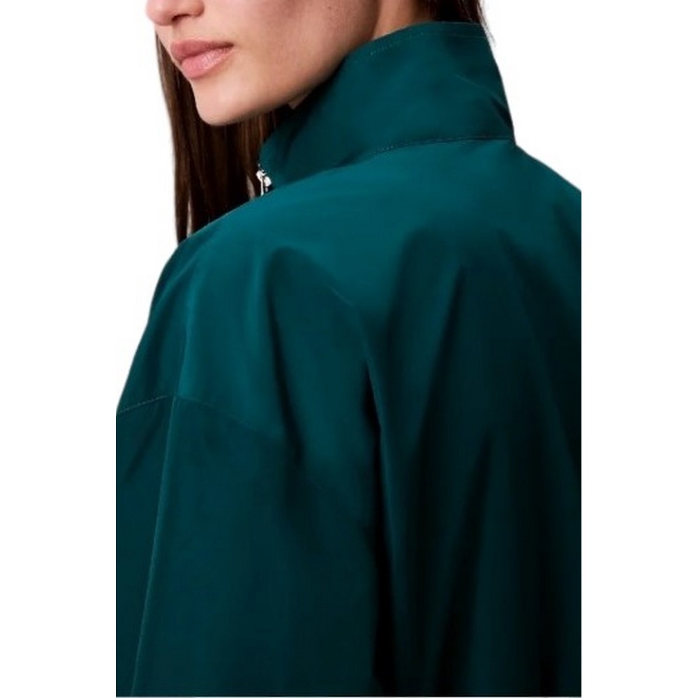 CALVIN KLEIN JEANS WOVEN TRACK JACKET ΜΠΟΥΦΑΝ ΓΥΝΑΙΚΕΙΟ PETROL