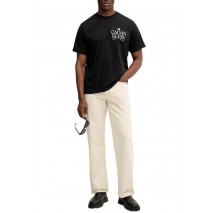 CALVIN KLEIN JEANS 20S CALVIN ROSES GRAPHIC TEE T-SHIRT ΜΠΛΟΥΖΑ ΑΝΔΡΙΚΗ BLACK