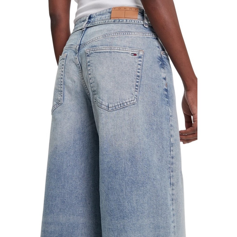 TOMMY JEANS MR LS WD BELT CBF CI61 ΠΑΝΤΕΛΟΝΙ ΓΥΝΑΙΚΕΙΟ BLUΕ DENIM