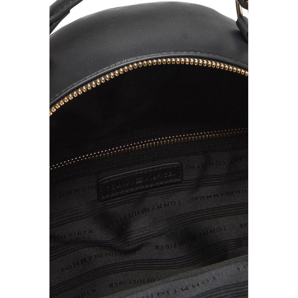 TOMMY HILFIGER FEMININE BACKPACK ΤΣΑΝΤΑ ΓΥΝΑΙΚΕΙΑ BLACK
