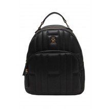 TOMMY HILFIGER FEMININE BACKPACK ΤΣΑΝΤΑ ΓΥΝΑΙΚΕΙΑ BLACK