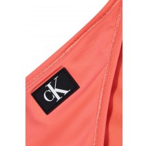 CALVIN KLEIN JEANS STRING SIDE TIE ΜΑΓΙΟ ΓΥΝΑΙΚΕΙΟ ORANGE