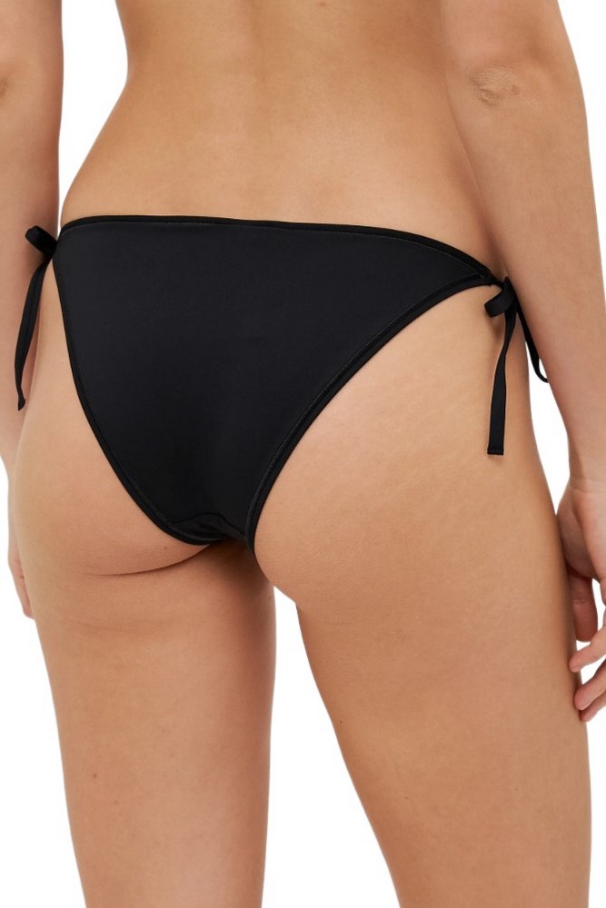 CALVIN KLEIN JEANS STRING SIDE TIE ΜΑΓΙΟ ΓΥΝΑΙΚΕΙΟ BLACK
