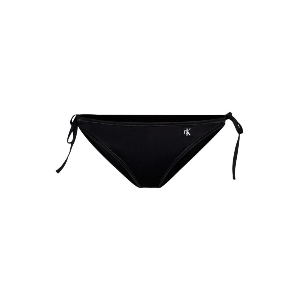 CALVIN KLEIN JEANS STRING SIDE TIE ΜΑΓΙΟ ΓΥΝΑΙΚΕΙΟ BLACK